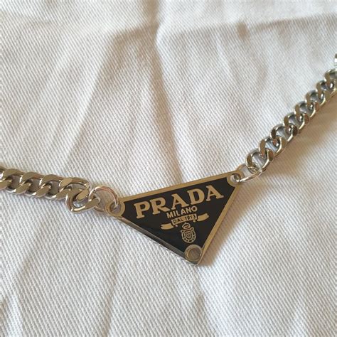 Prada Rework Necklace 